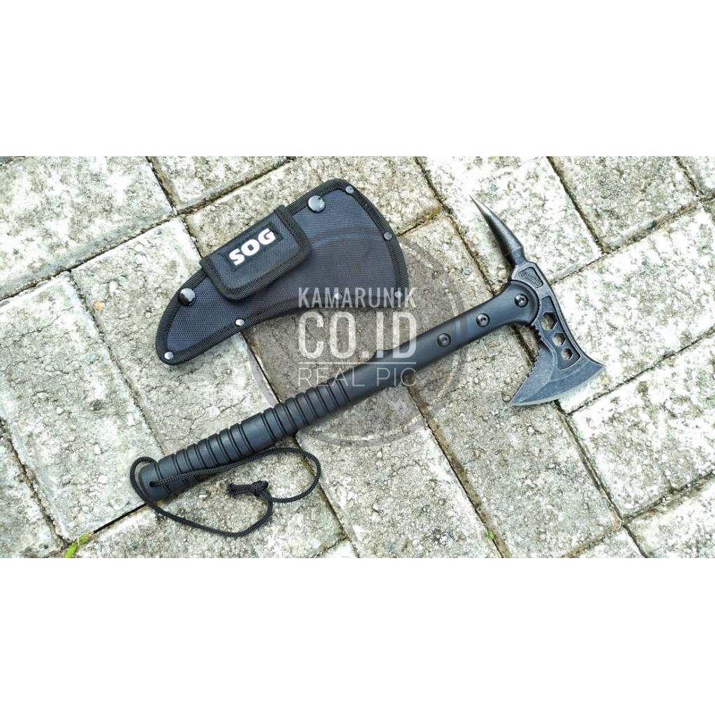 Promo Terbaru KAPAK SOG P817, KAMPAK P817 BLACK SURVIVAL KIT ADVENTURE