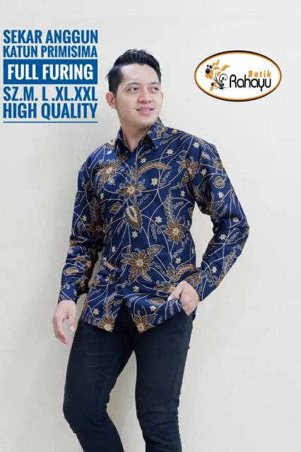 Kemeja batik Pria Sekar anggun