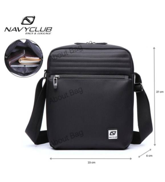 Navy Club Tas Selempang Waterproof/Tahan Air Tablet Ipad Tahan Air 65551