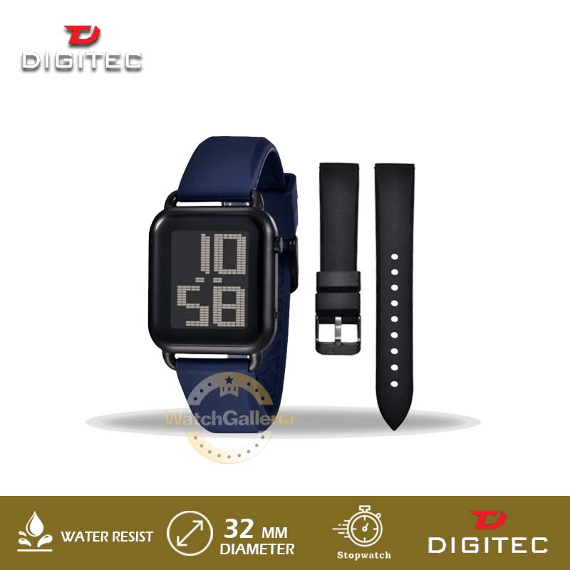 Jam Tangan Digitec MDG6090T MDG-6090T Extra Strap BBL-4B