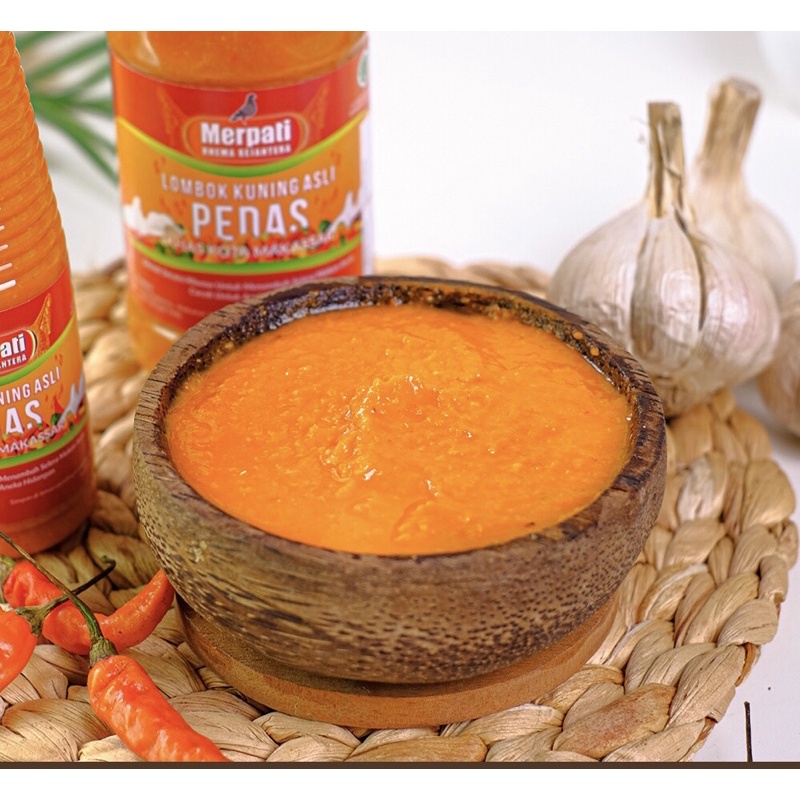 

1 Lusin Lombok Kuning Merpati Asli PEDASS!!! / Sambal Makassar 300ml Harga Grosir