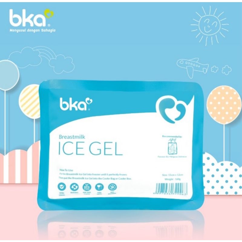 BKA Ice Gel Ukuran160 Gr/Gel Pendingin ASI