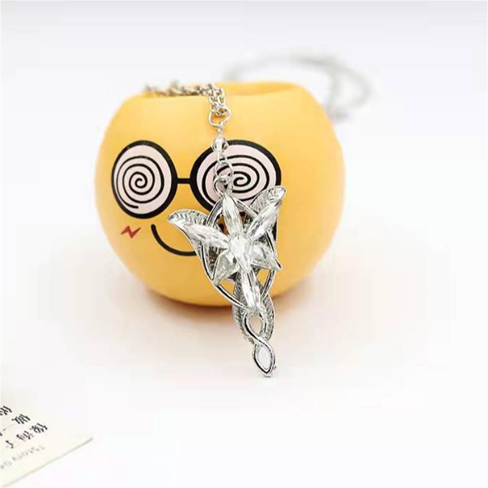 Lily Kalung Kreatif Kalung Alloy Untuk Fans Zircon Pendant