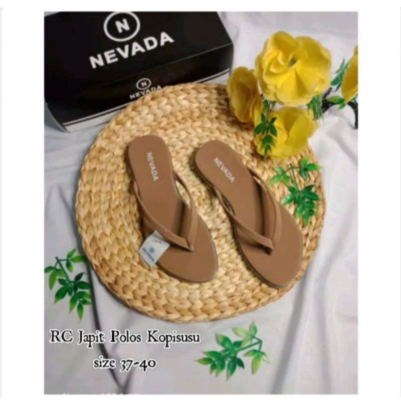 sendal jepit wanita murah/sandal wanita terbaru/sendal japit wanita nevada/japit polos