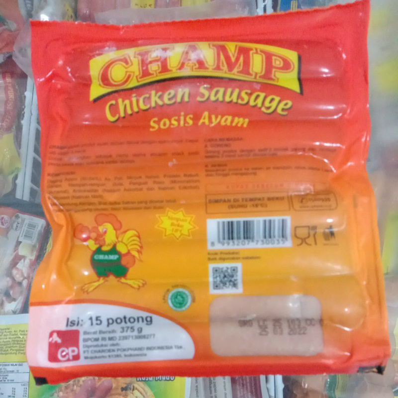 

Sosis ayam Champ 375 gr