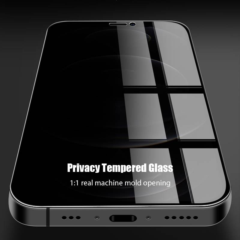 Tempered Protective Privacy Glass for IPhone 11 12 Pro Max Mini Glass for iPhone 7 8 Plus X XS Max XR SE 2020 Glass