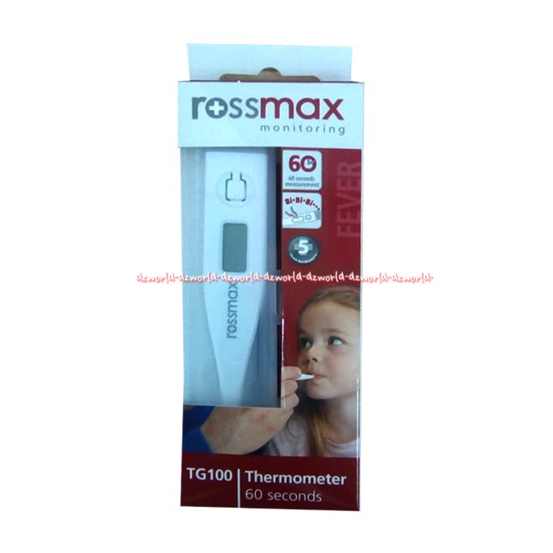 Rossmax TG100 Thermometer 60seconds Alat Pengukur Suhu Tubuh