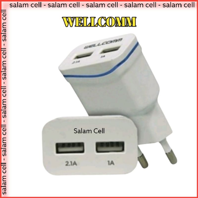 Charger Hp 2.1 Ampere List 2 Original Wellcomm