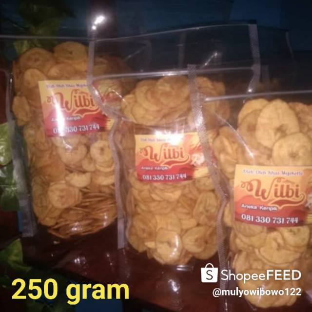 

Kripik pisang manis