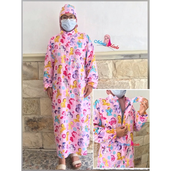 (COD)Baju APD Motif - APD Medical gown reusable APD pediatric, surgical, apd gigi Medical gown