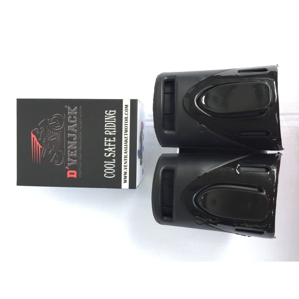 Ventilasi Jaket Motor Kawasaki Ninja / Honda CBR / Yamaha R25 Hitam