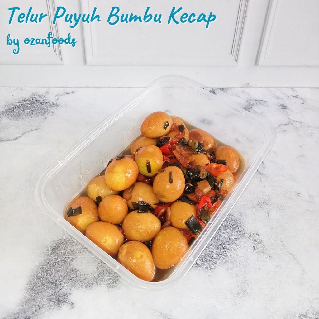 

Telur Puyuh Bumbu Kecap