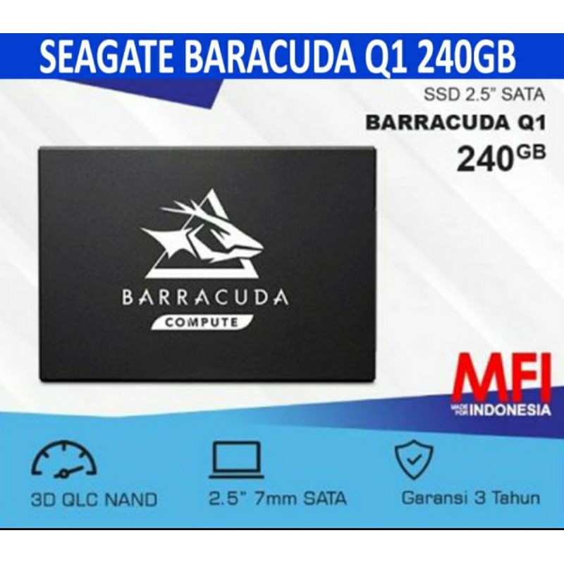 SSD Seagate Barracuda Q1 240GB