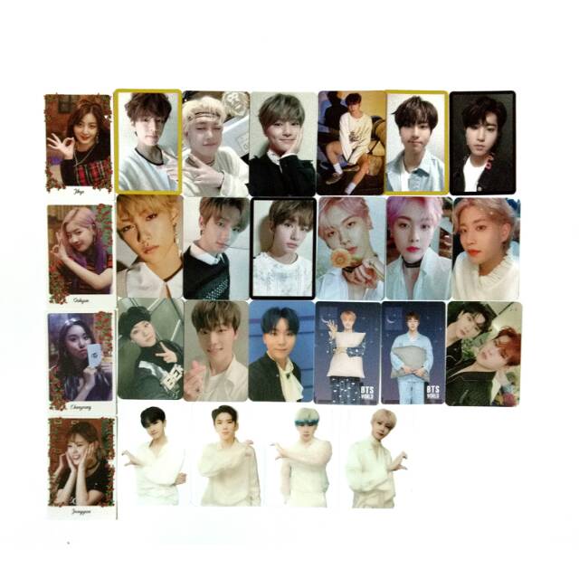PHOTOCARD KPOP GOODS 65RB TWIVE STRAY KIDS ASTRO SEVENTEEN BTS MONSTA X EXO SC ALBUM