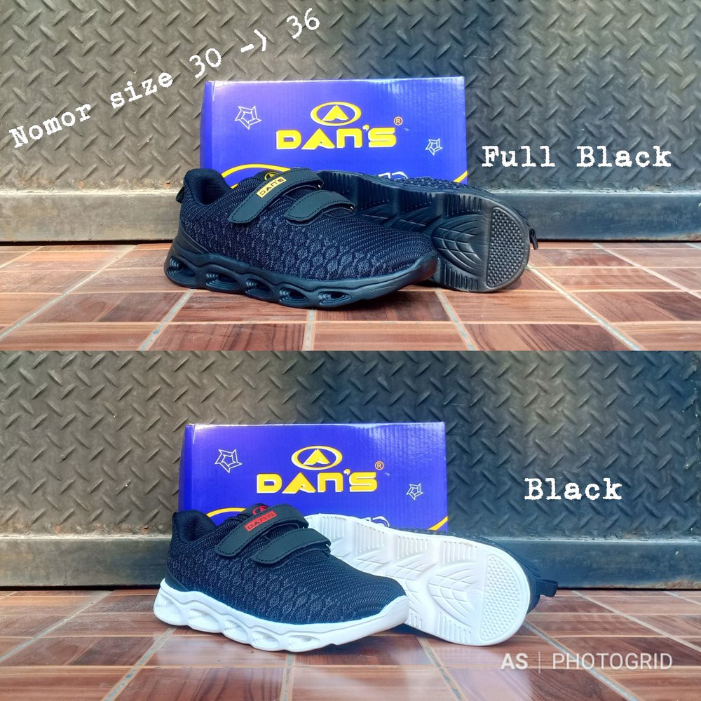 Sepatu Anak Dans Sekolah SD SMP Cowok Trendy