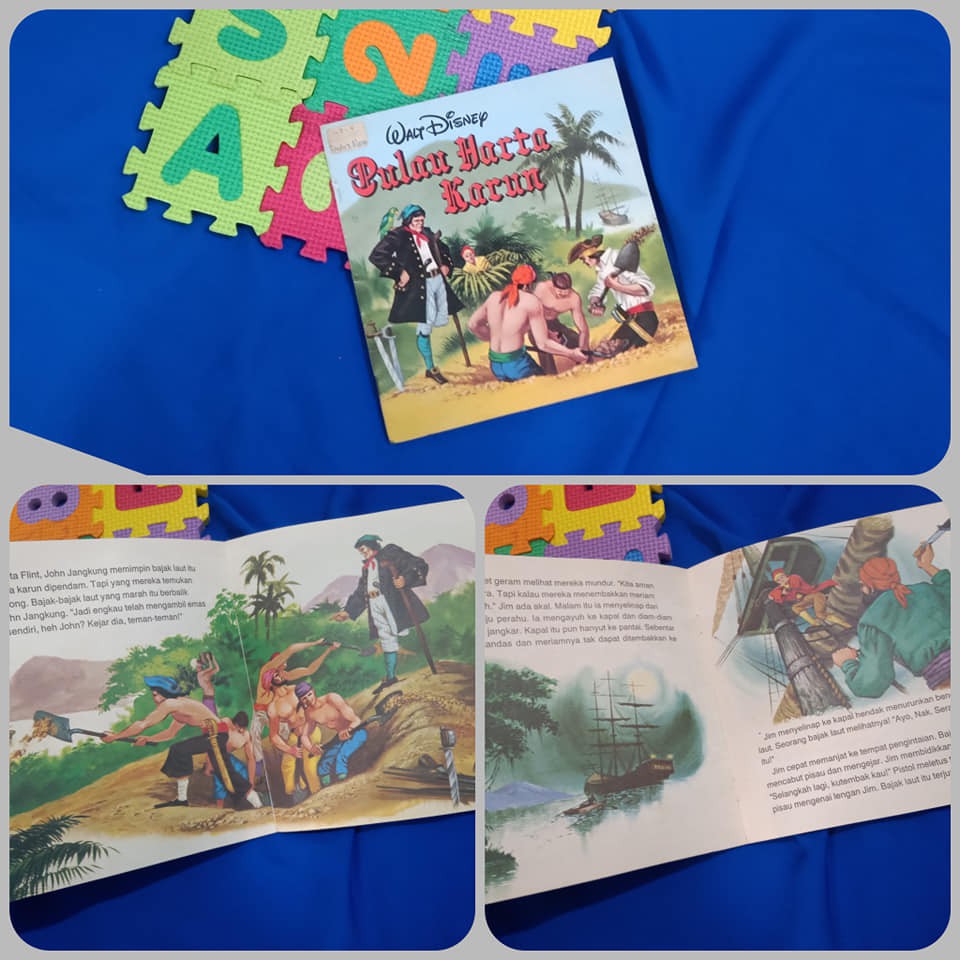 Pulau Harta Karun Walt Disney Buku Anak bekas second preloved