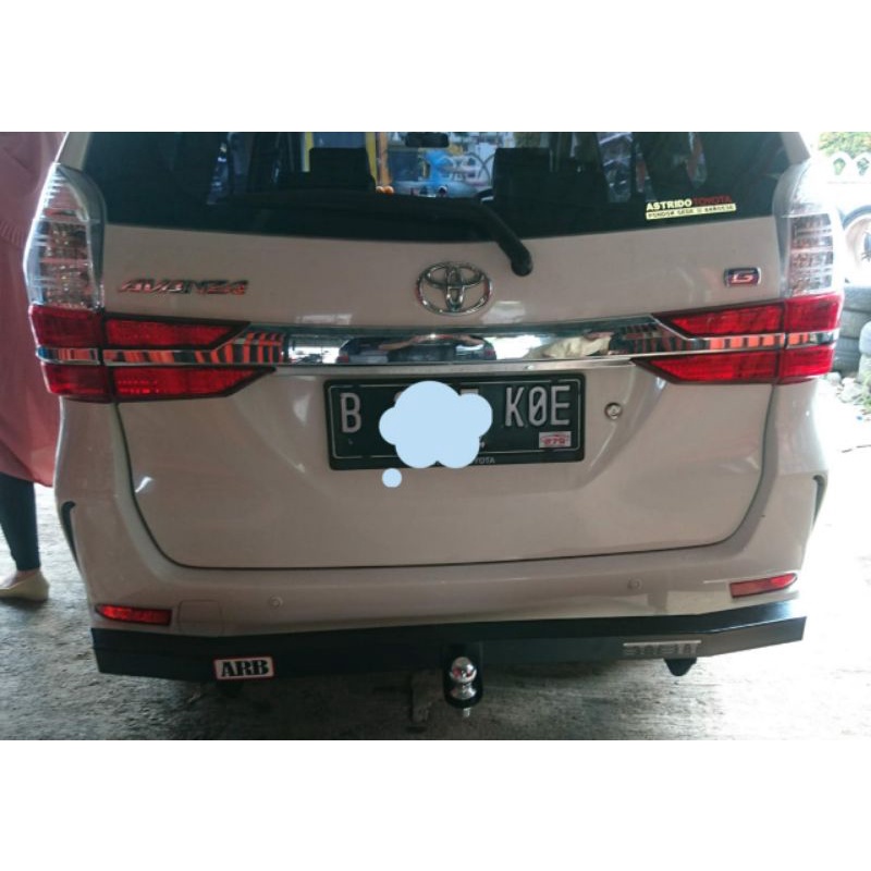 bumper belakang towing arb avanza