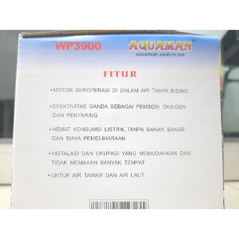 Promo murah POMPA AQUARIUM KOLAM AQUAMAN WP 3900