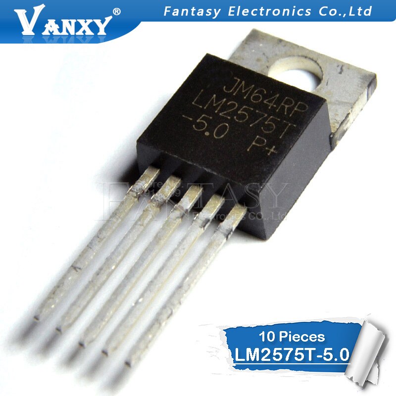 10pcs Lm2575T-5.0 To220 Lm2575T-5V To-220 Lm2575V To-220-5