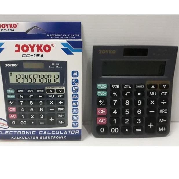 

HVR-0321. Kalkulator Joyko CC-15A Check & Correct ,,,,Thks