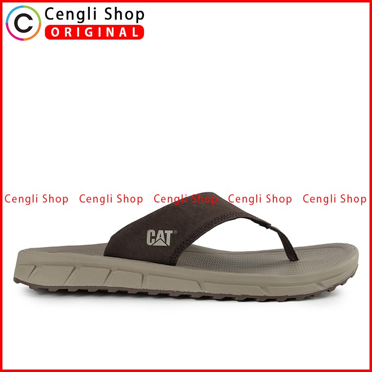 CATERPILLAR SANDAL JEPIT PRIA ORIGINAL CASUAL BRANDED ORI ASLI EMPUK