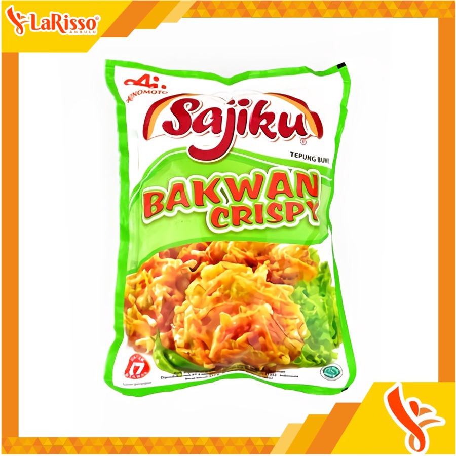 

SAJIKU TEPUNG BUMBU BAKWAN CRISPY 210GR