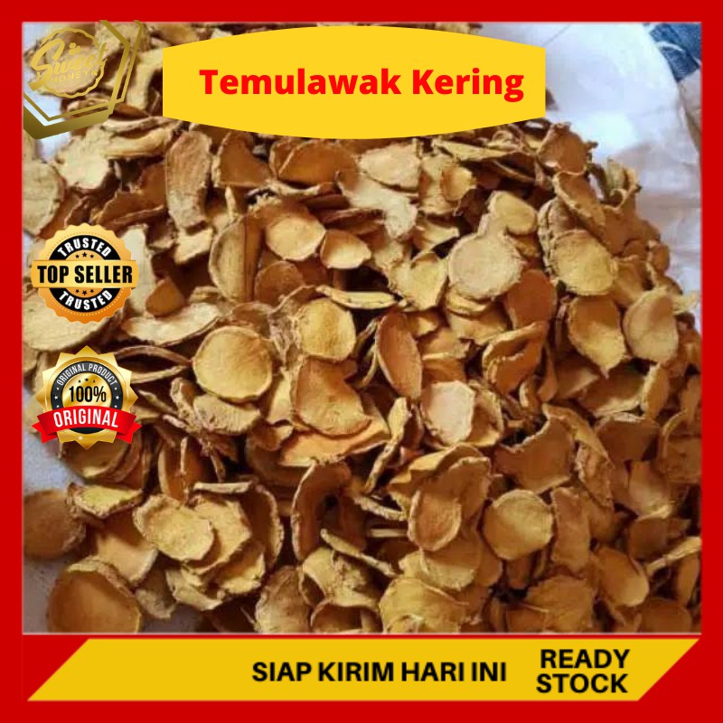 

Temulawak Iris Original Kering Murni Wedang rempah JSR 100g