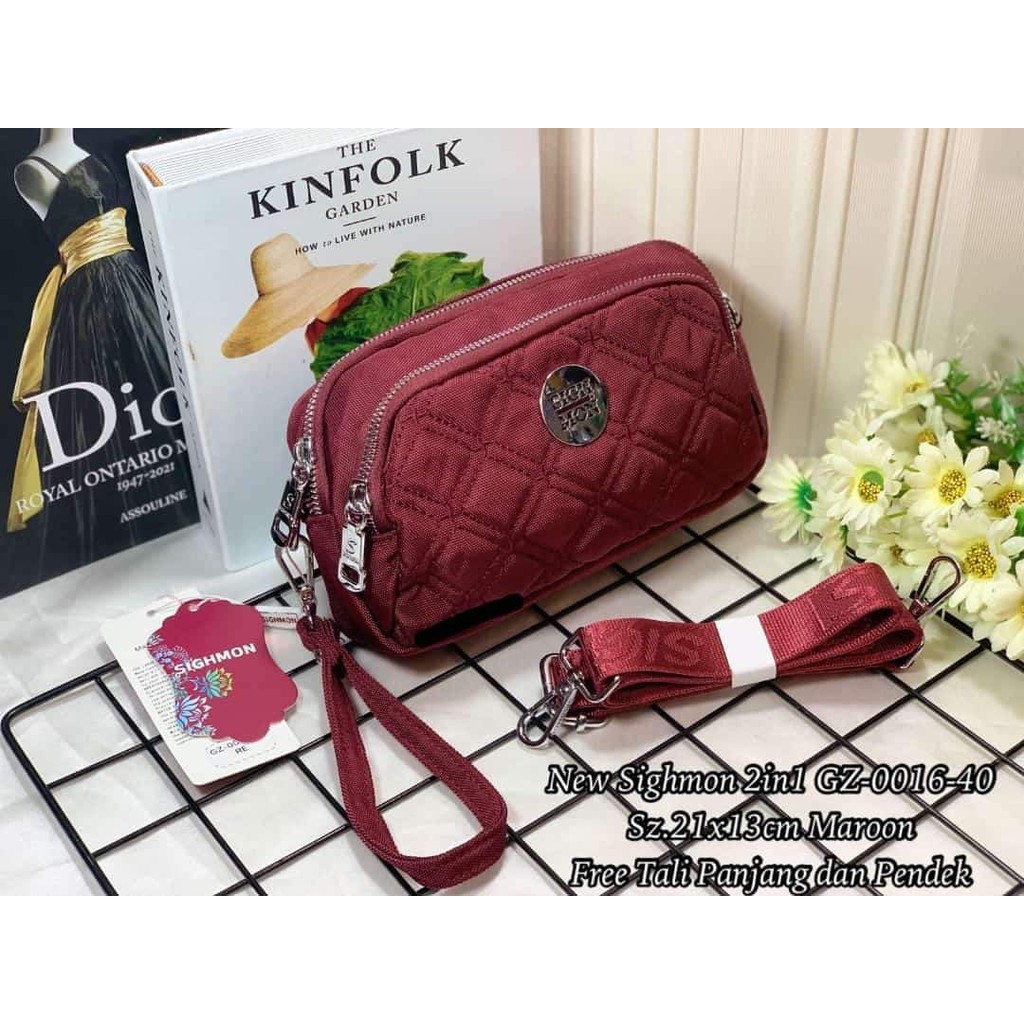 Tas Slempang Sighmon GZ 0016-38 Bahan Kanvas. Tas Wanita Tas selempang wanita Tas Sighmon ORI BEST SELLER.!!! SIGHMON KANVAS TERBARU BISA BAYAR DITEMPAT.!!!!