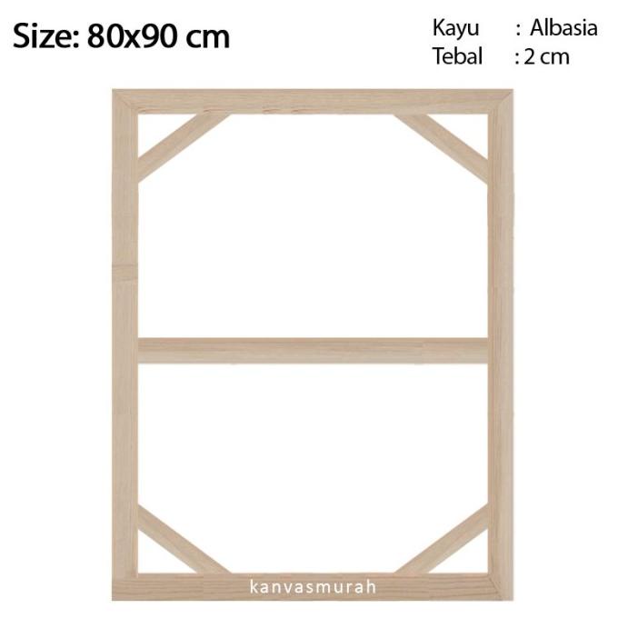 

Spanram 80x90 cm Span Ram Kayu Frame 90x80 cm