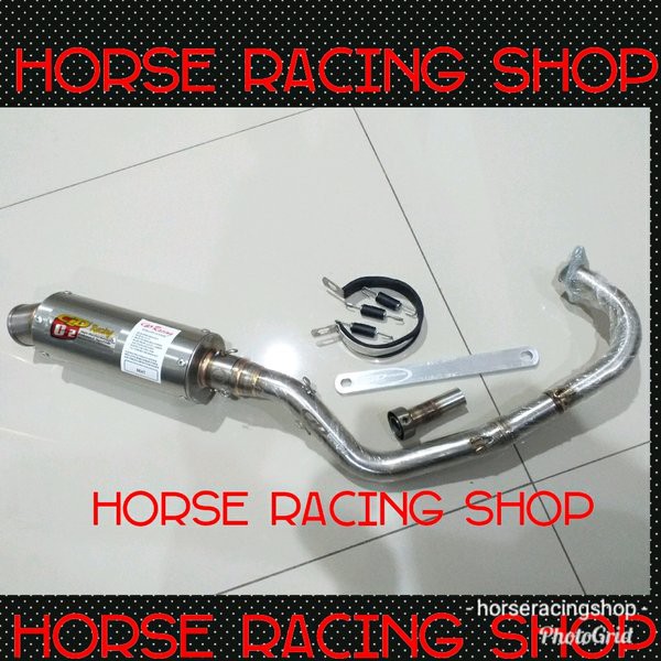 KNALPOT CLD RACING BEAT SCOOPY  TYPE C2 BULAT