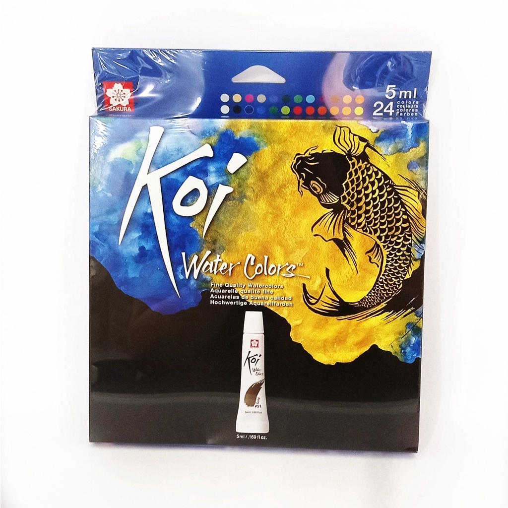 

Cat Air Sakura Koi Watercolor Tube 5ml Set - 5 ml SET 24