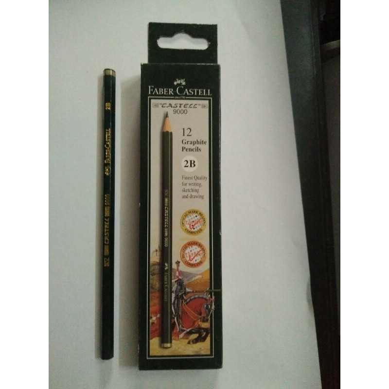 

Pensil 2B Hitam untuk LJK Faber Castell