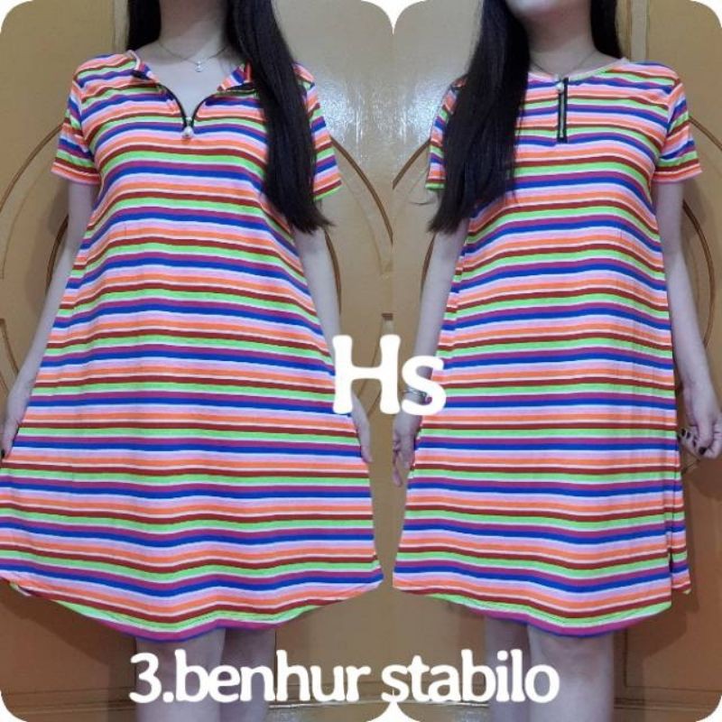 DRESS SPANDEK SOFT SLETING/DRESS RUMAHAN/DRESS SANTAI SALUR/ZIP