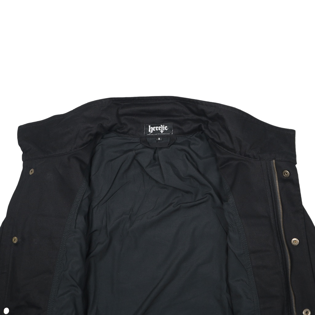 Heretic - M65 Jacket - Black Pentagram