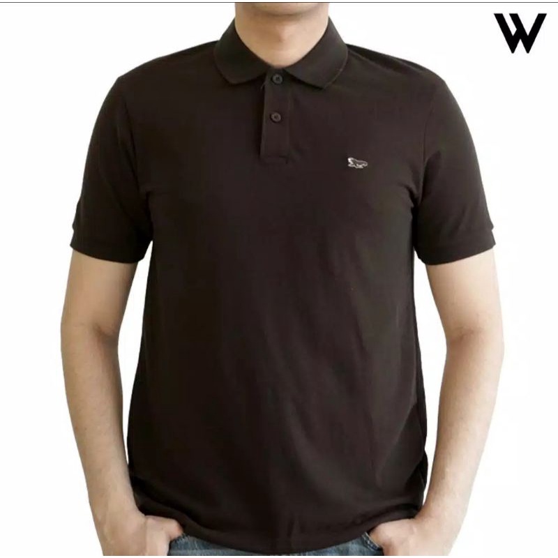 Kaos Polos WALRUS Original  Coklat