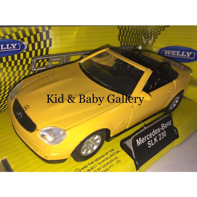 Gilaa Die Cast Welly Mercedes Benz Slk 230 Mbwk 068 Diskon