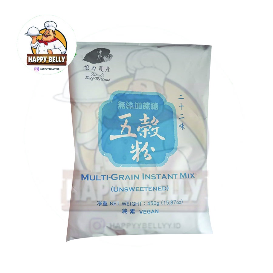 

MULTI-GRAIN INSTANT MIX (UNSWEETENED) 450 Gr VEGAN