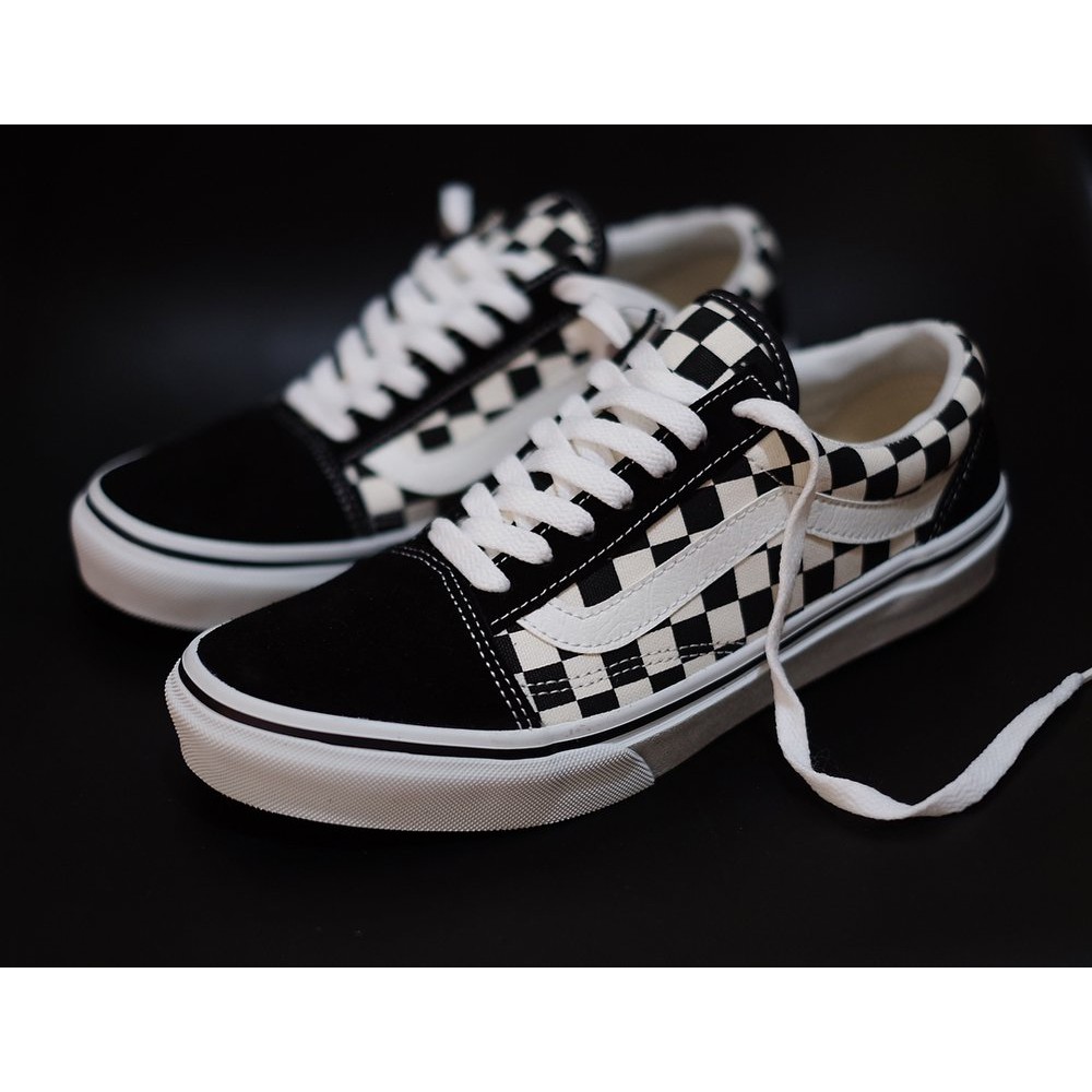 Promo Sepatu Vans Old Skool Checkerboard Original Diskon