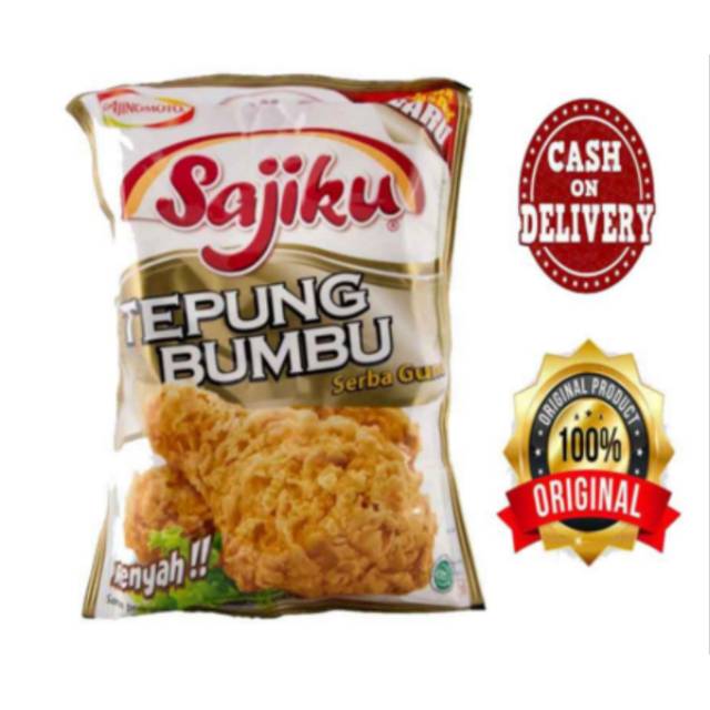 

Sajiku Tepung Bumbu Serba Guna 900gr