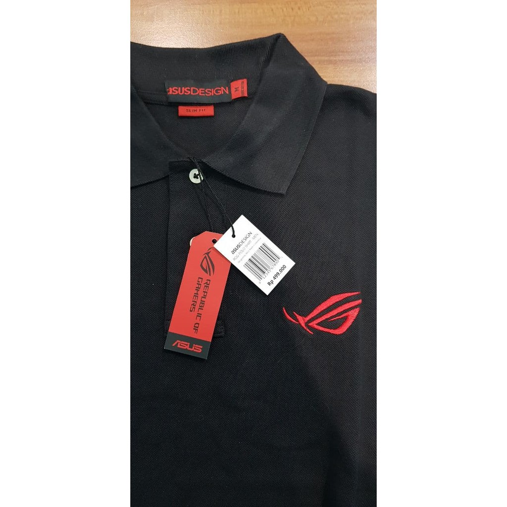 BAJU KAOS ASUS ROG ORIGINAL POLO SHIRT