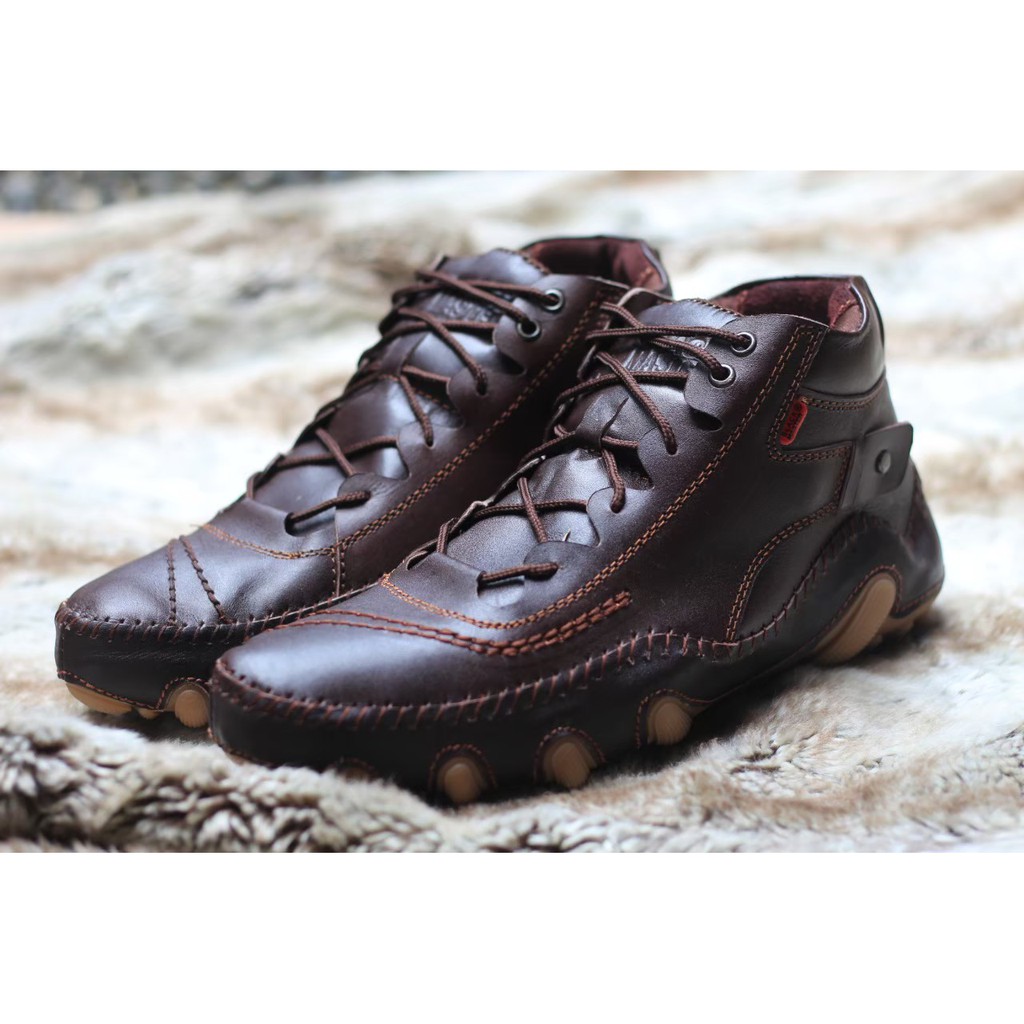 CRS x STAM - SEPATU BOOTS PRIA KULIT ASLI BLACKMASTER ORIGINAL HANDMADE HITAM COKLAT TAN MURAH