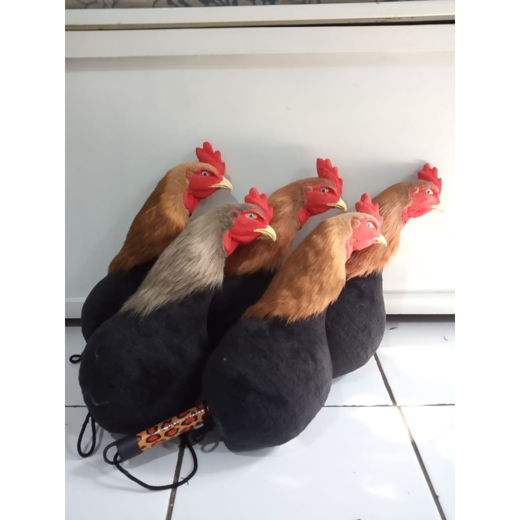 BONEKA AYAM SETENGAH BADAN GAGANG