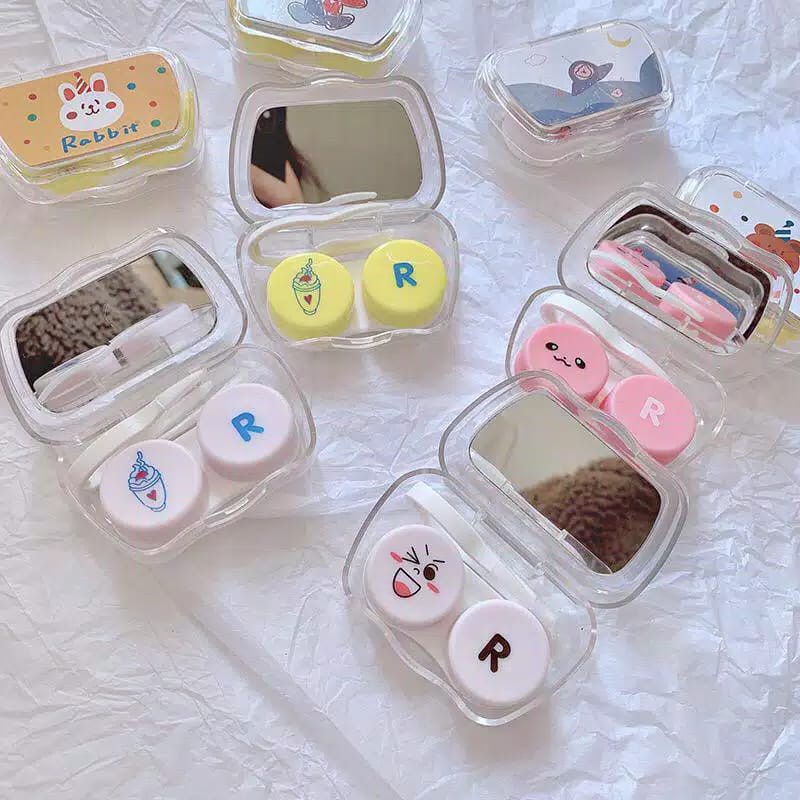 Tempat Softlens Line Tsum Tsum RANDOM / Kotak Softlens Lenscase Lucu