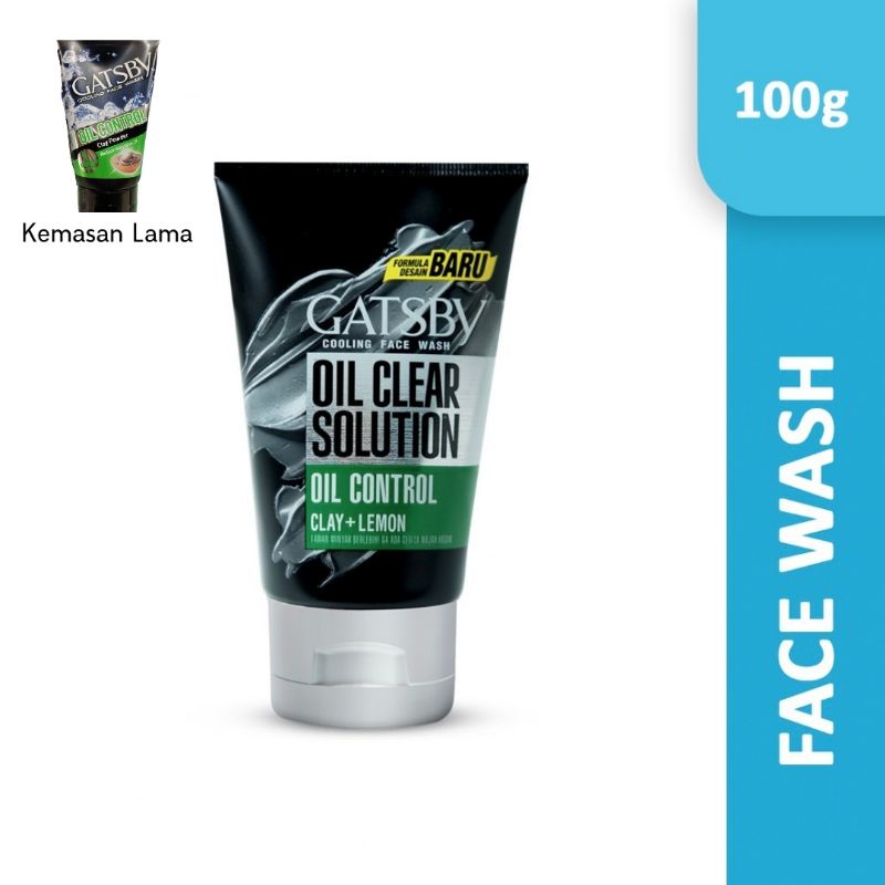 Gatsby cooling face wash oil control