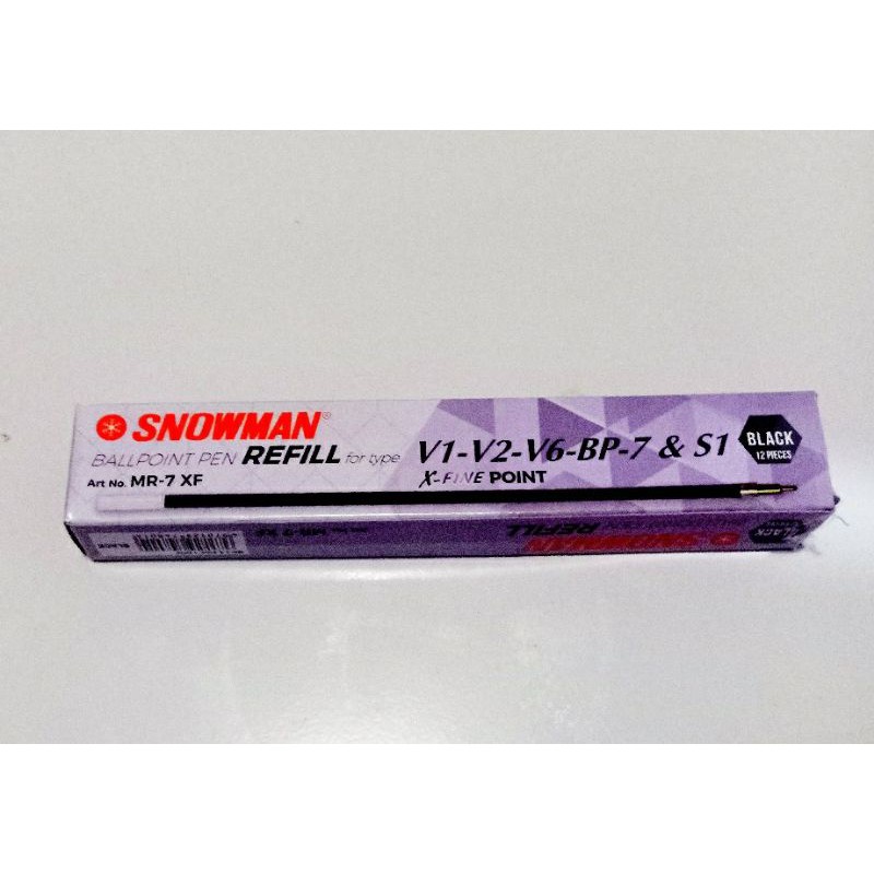 

Isi Ballpoint / Pulpen / Pen Merk Snowman Type V1 & V2