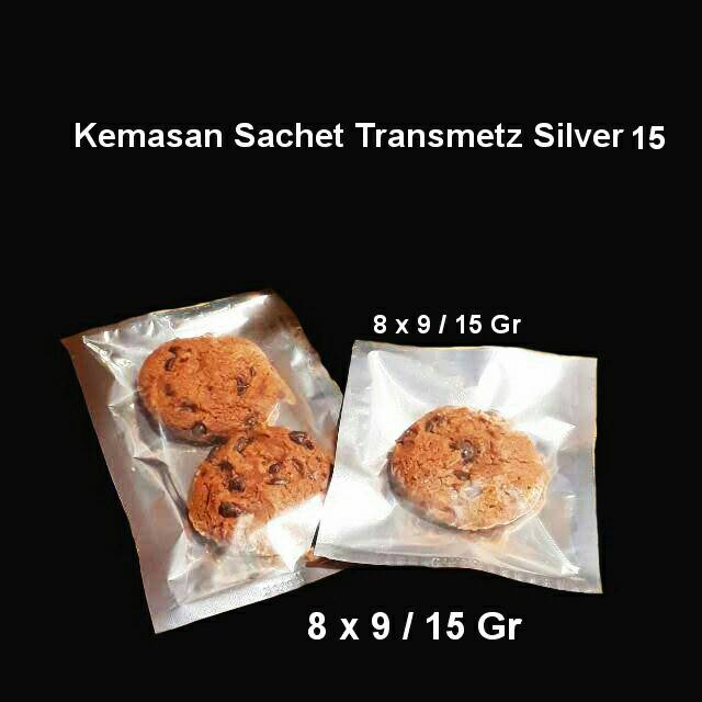 Kemasan Sachet Transmet Silver 15 Gram. Kemasan Snack.