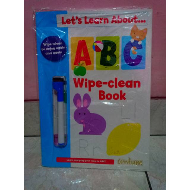 BBW Wipe Clean Book ABC