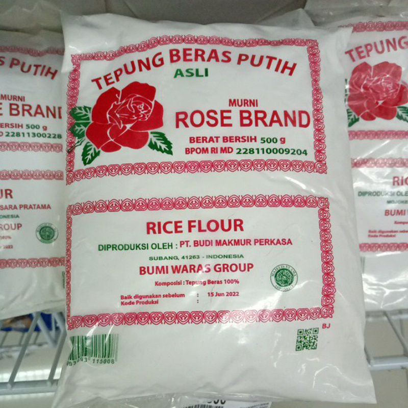 

Rose Brand Tepung Beras Putih 500gr