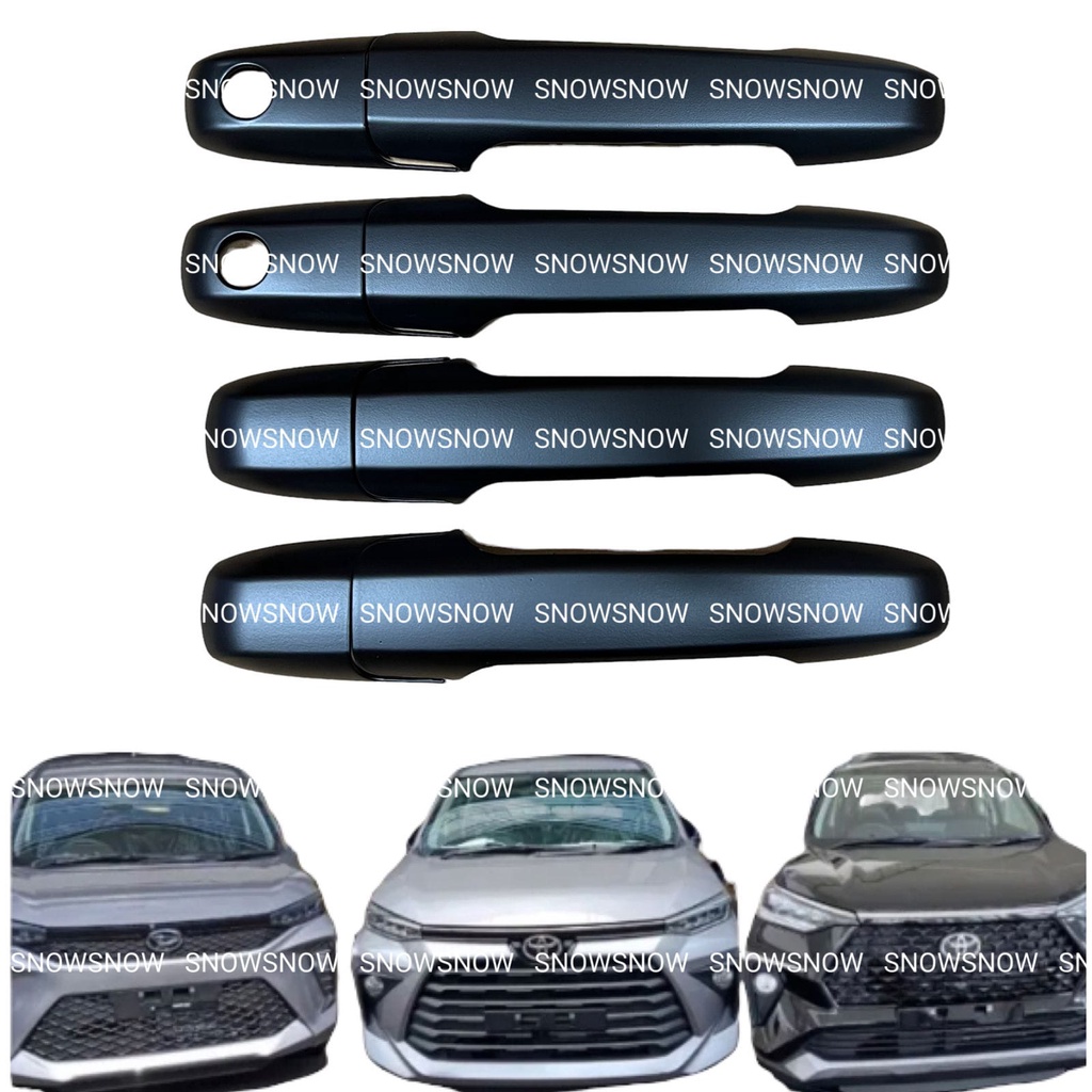 Cover Handle Pintu Avanza Veloz Xenia 2022 Non Smartkey Keyless Hitam