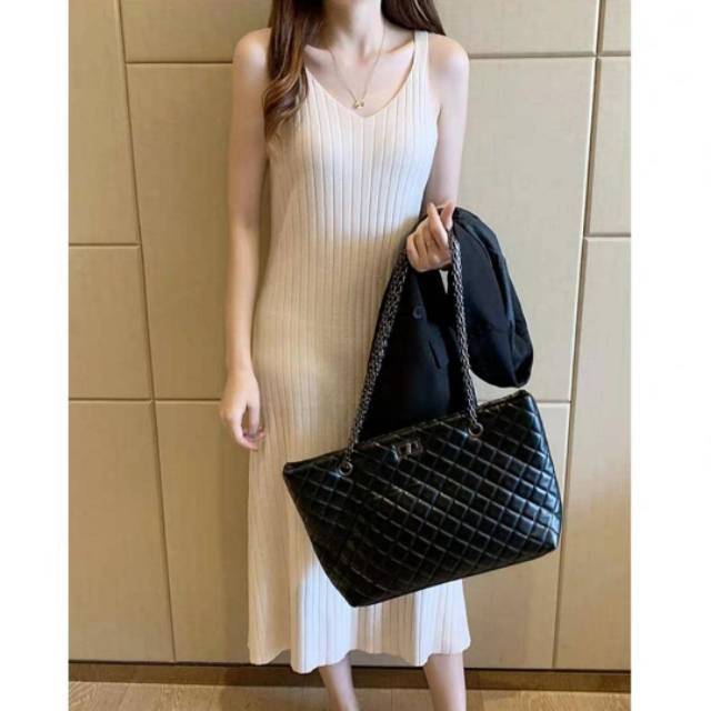 Sheila tankdress / dress import rajut / dress rajut panjang / dress rajut import